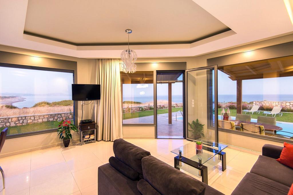 Olga Luxury Beach Front Villas Lachania Exterior photo